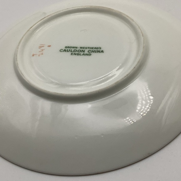 Mix Matched Vintage Cauldon China England Teacup and Saucer - Picture 14 of 16